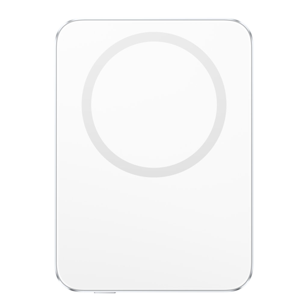 xiaomi ultrathin magnetic power bank 5000 15w – aluminium silver