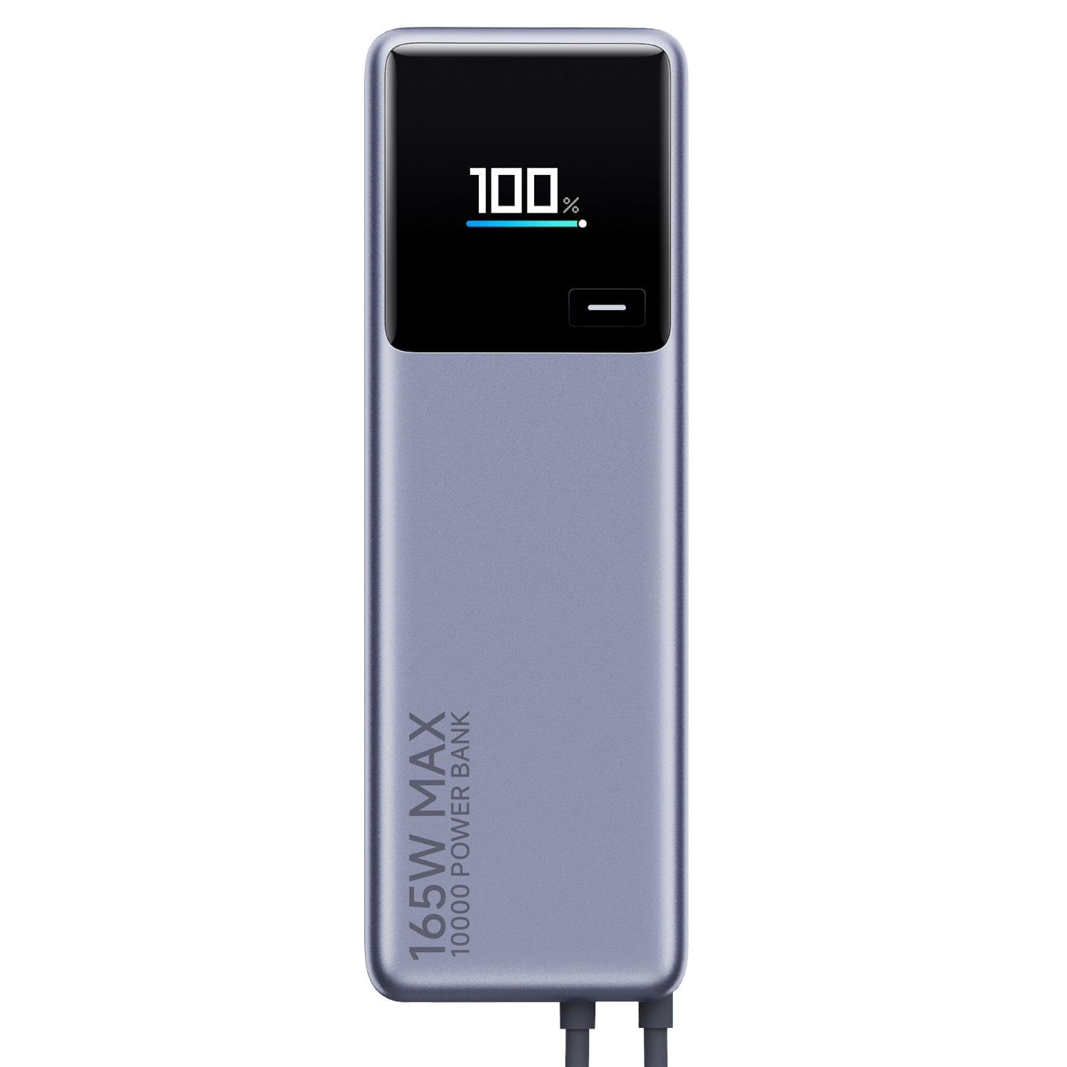 Xiaomi 165W Power Bank 10000mAh (Integrated Cable)-Silver - Image 2