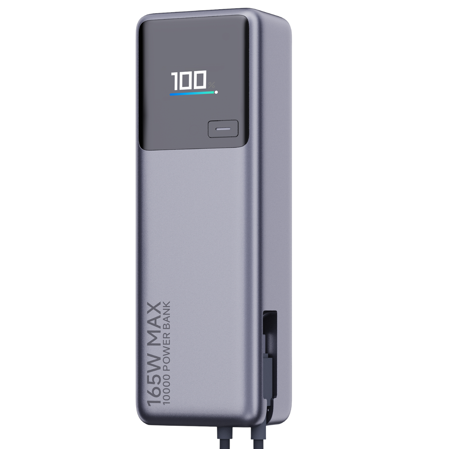 Xiaomi 165W Power Bank 10000mAh (Integrated Cable)-Silver