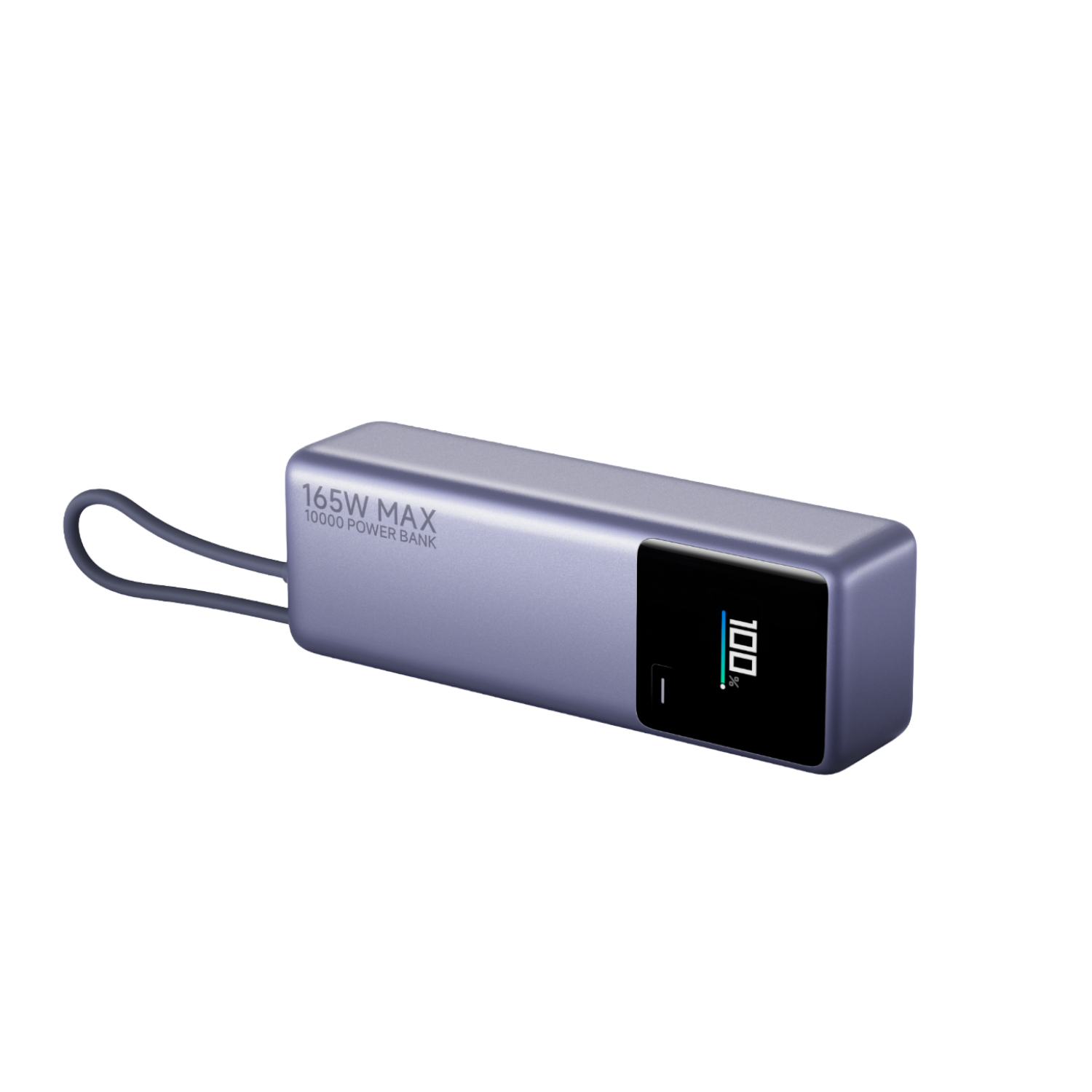 Xiaomi 165W Power Bank 10000mAh (Integrated Cable)-Silver - Image 8