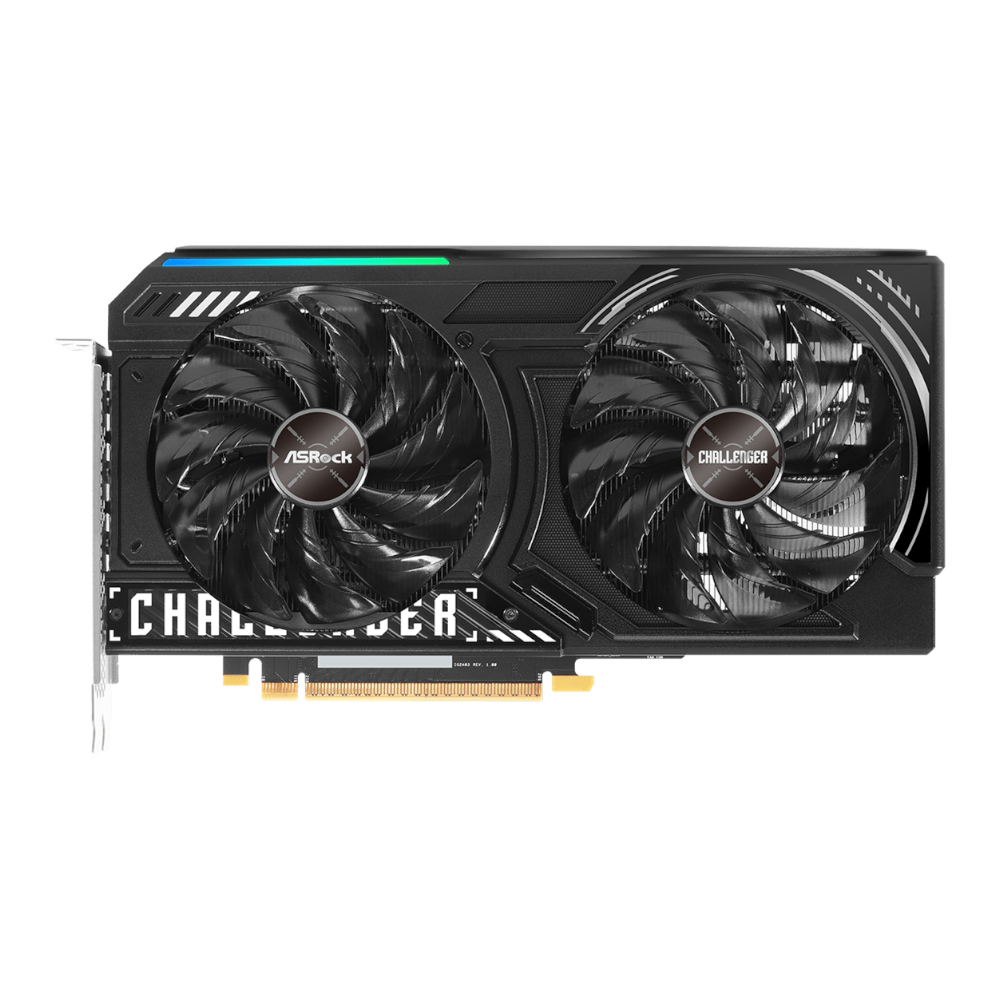 asrock intel arc b580 challenger oc 12gb gddr6 192 bit graphics card