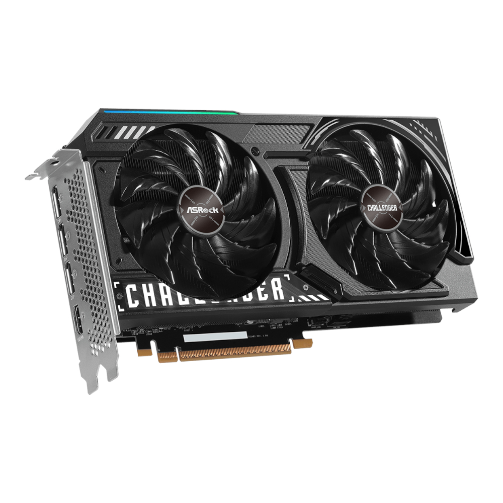 asrock intel arc b580 challenger oc 12gb gddr6 192 bit graphics card