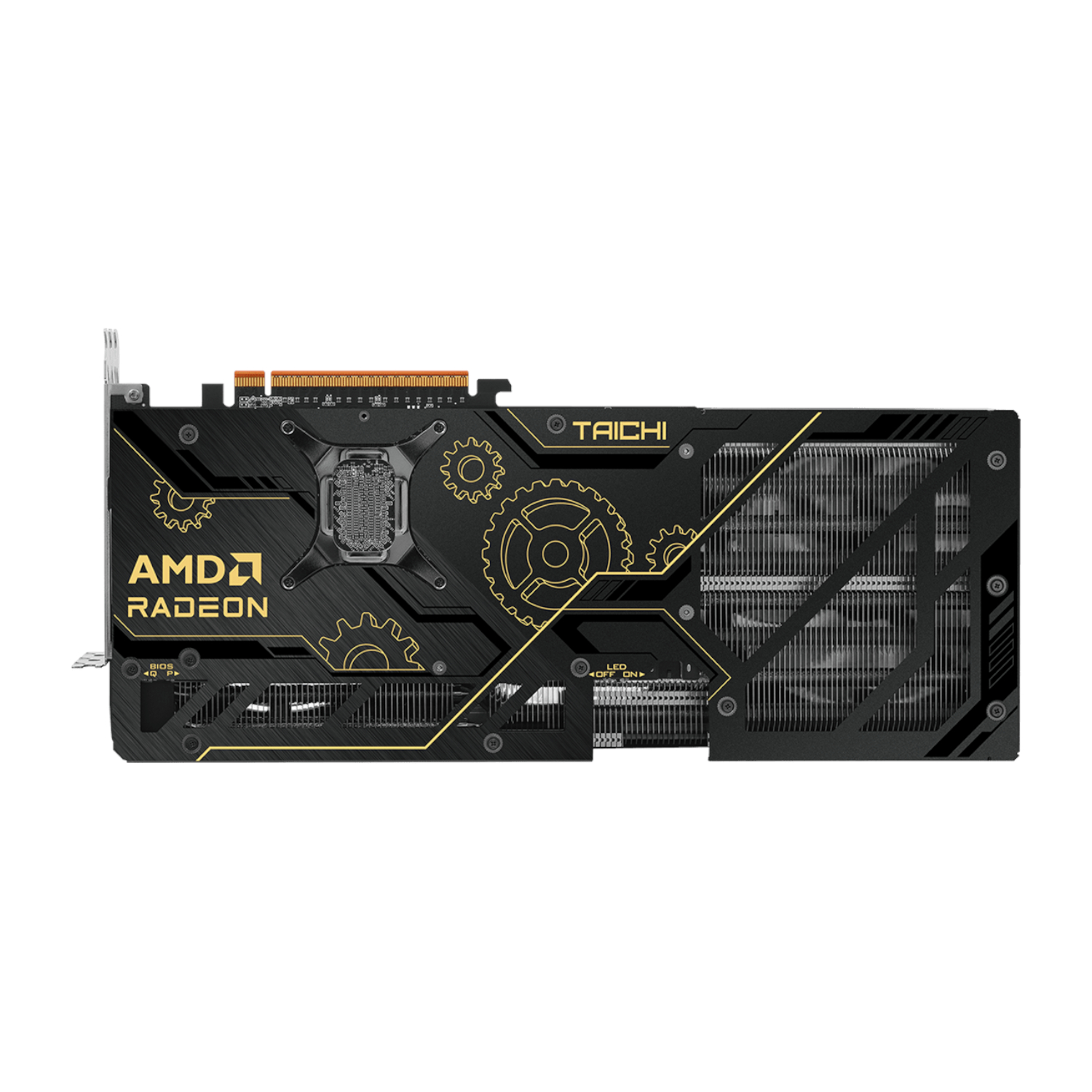 asrock radeon rx9070 xt taichi 16g oc graphics card