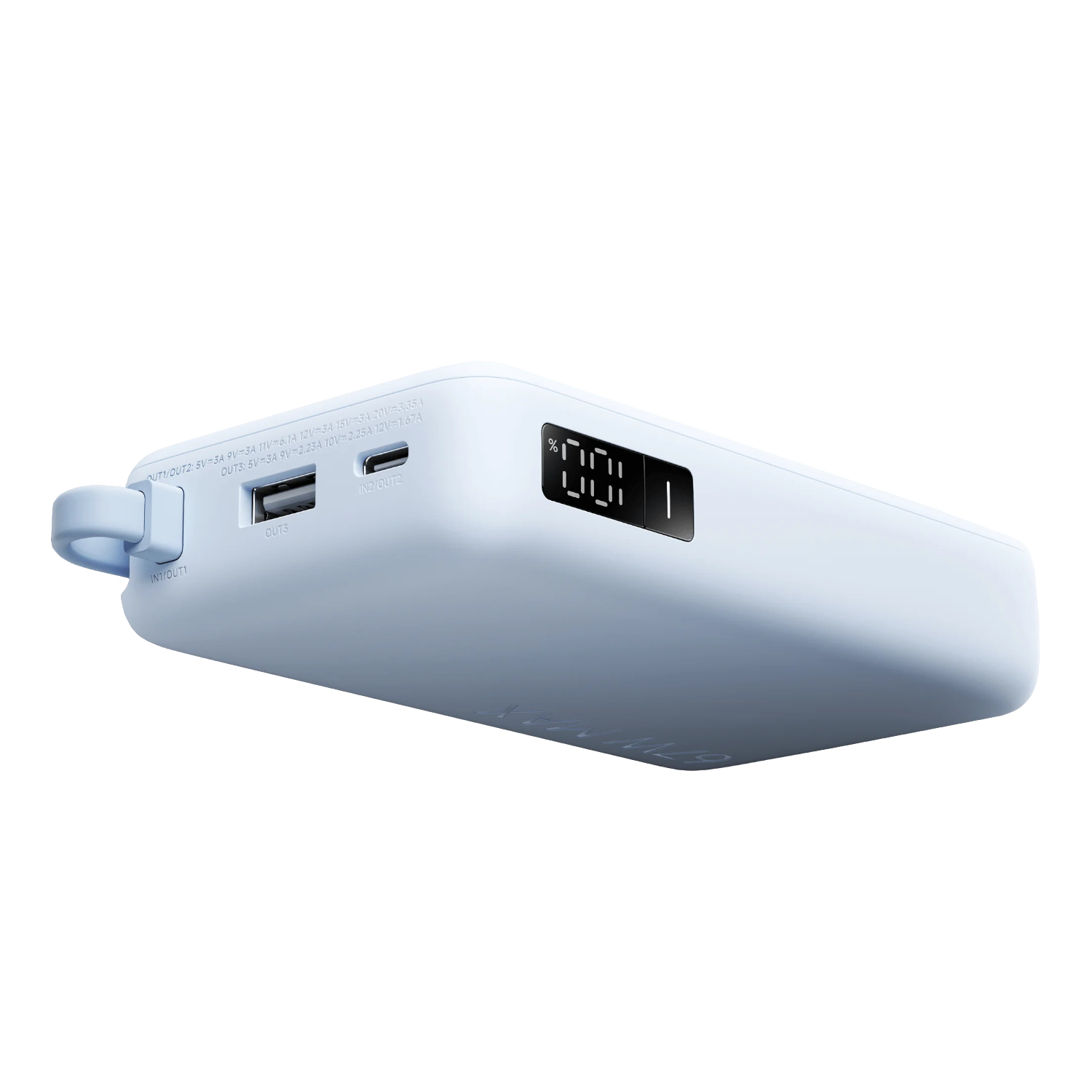 Xiaomi 67W Power Bank 10000mAh (Integrated Cable) – Ice Blue - Image 6