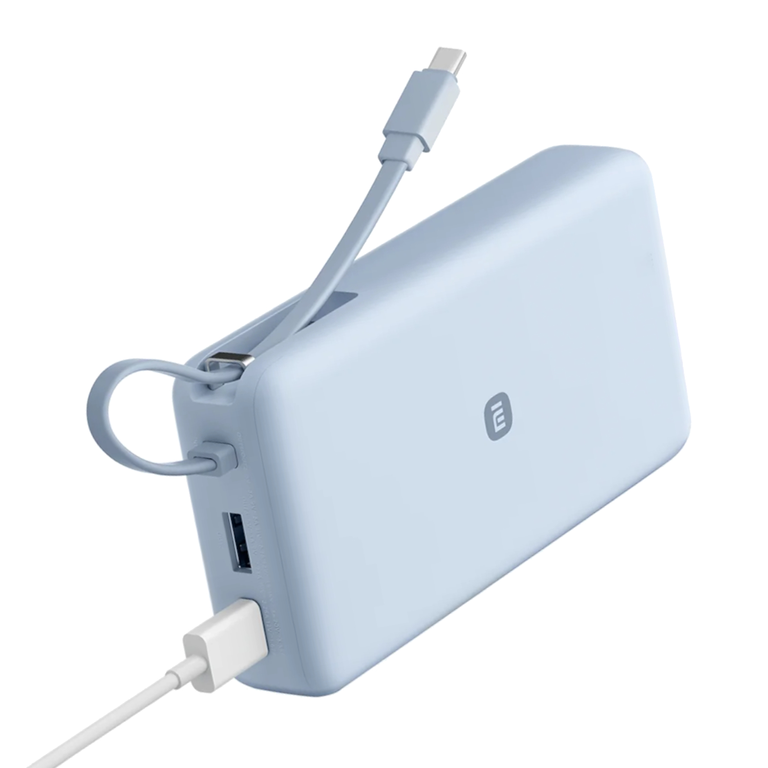 Xiaomi 67W Power Bank 20000mAh (Integrated Cable) – Ice Blue - Image 4