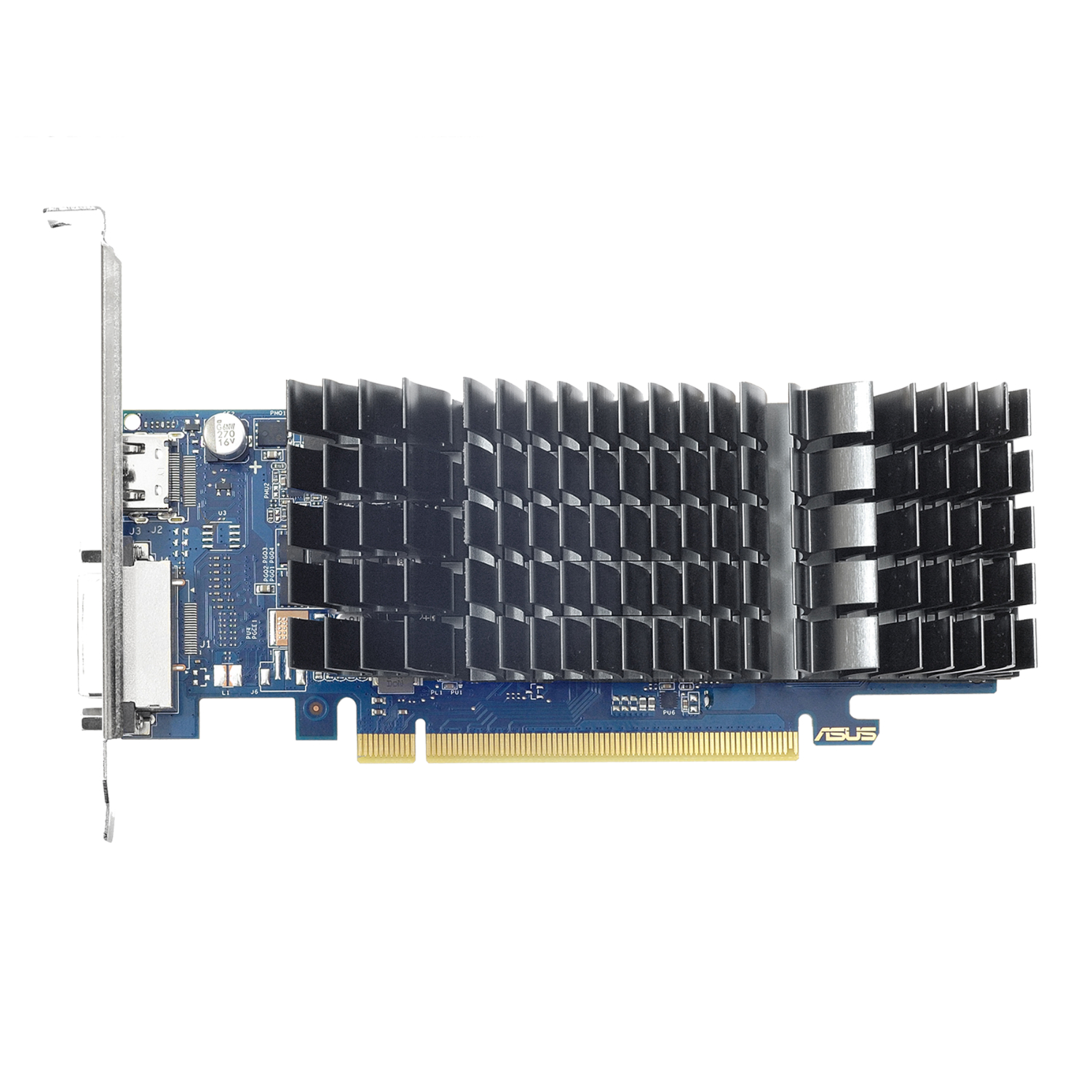 asus geforce gt1030 2gb gddr5 low profile silent graphics card