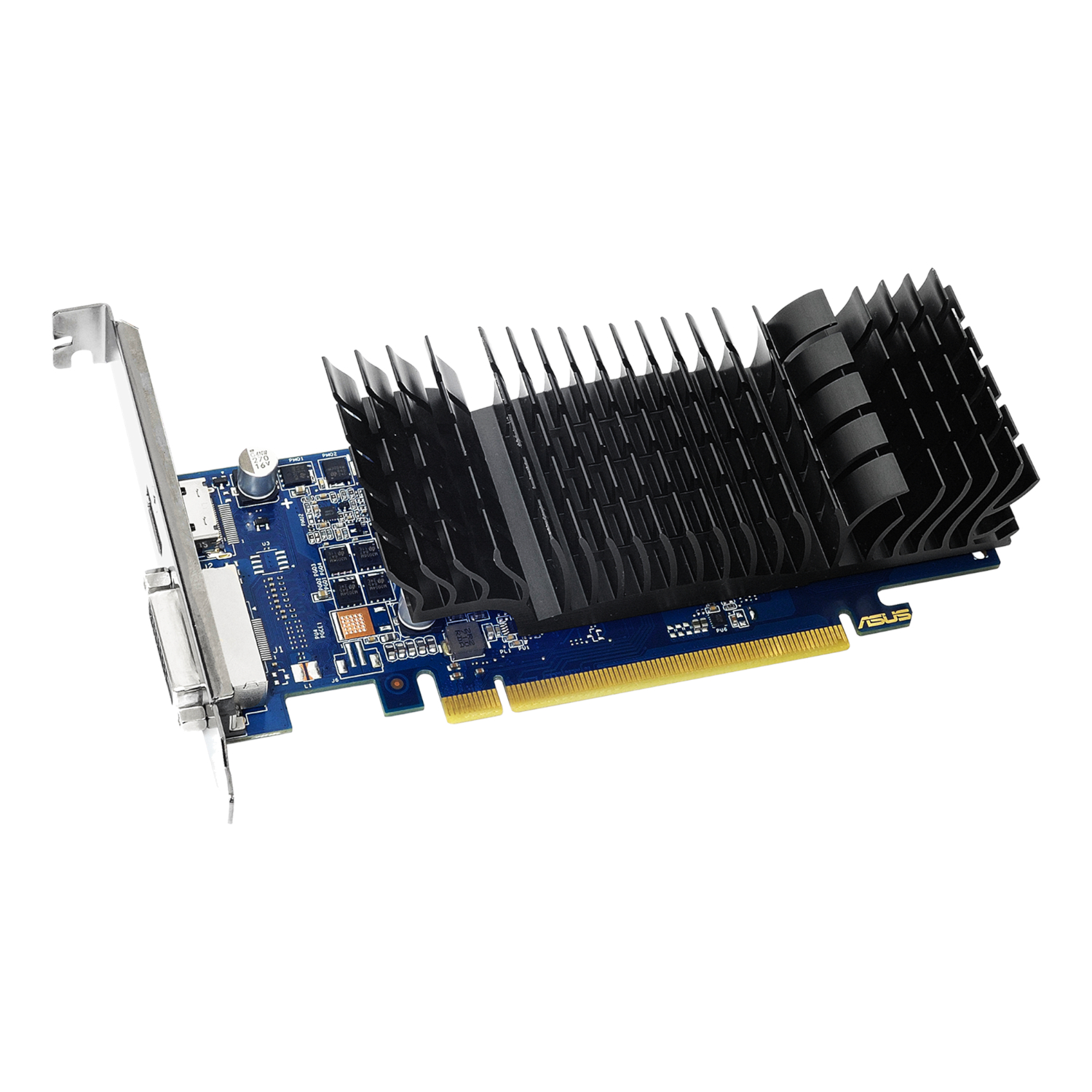 asus geforce gt1030 2gb gddr5 low profile silent graphics card