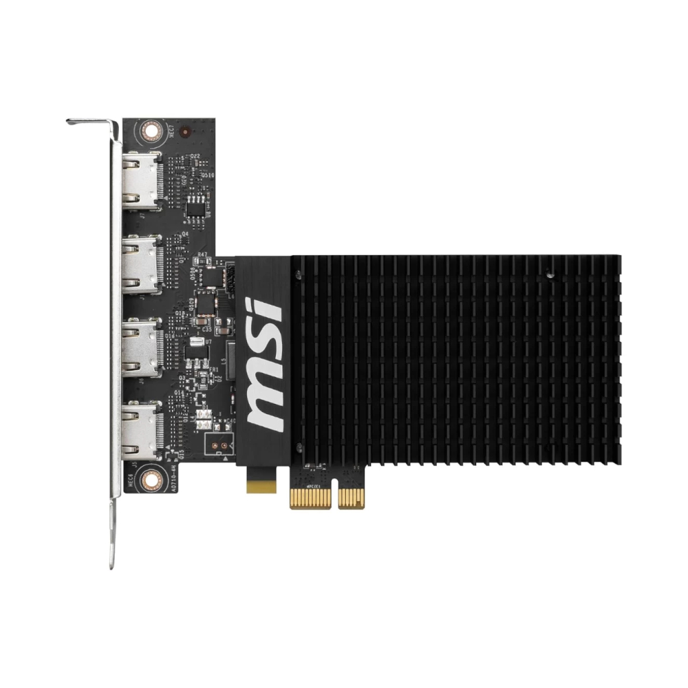 msi nvidia geforce gt 710 2gd3h 2gb 64 bit 4x hdmi graphics card