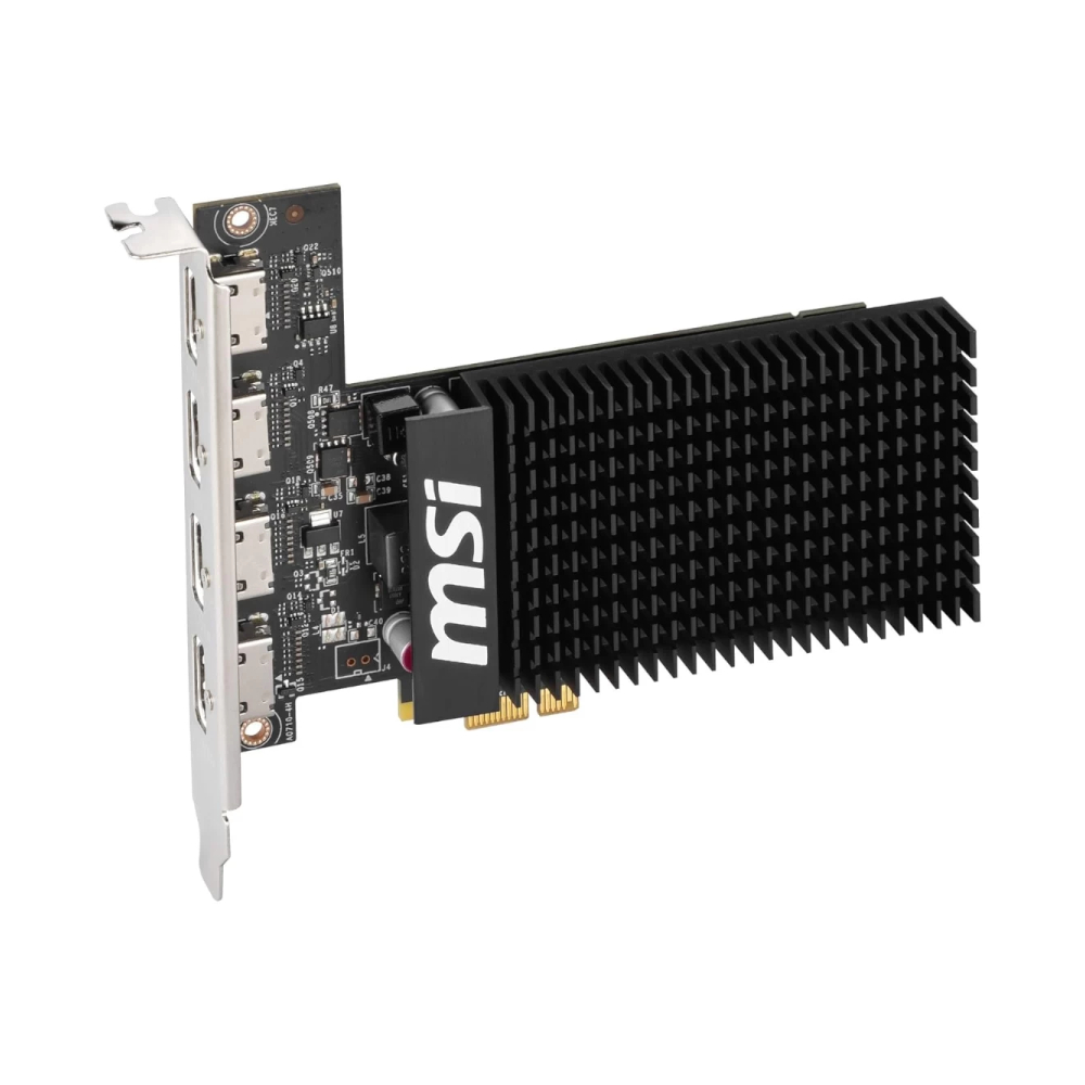msi nvidia geforce gt 710 2gd3h 2gb 64 bit 4x hdmi graphics card