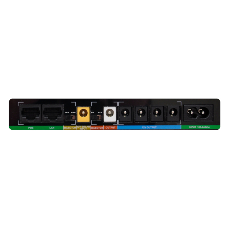 GIZZU 60W 65Wh 17600mAh Mini POE DC UPS Lithium – Black - Image 2