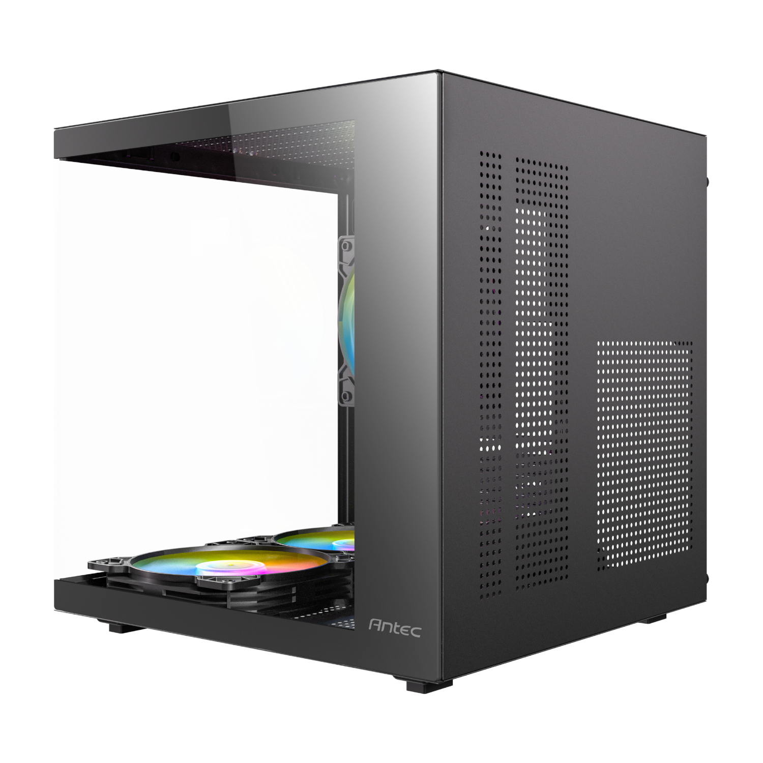 Antec VCX10M RGB Micro-ATX | ITX Mini -Tower Gaming Chassis – Black - Image 3